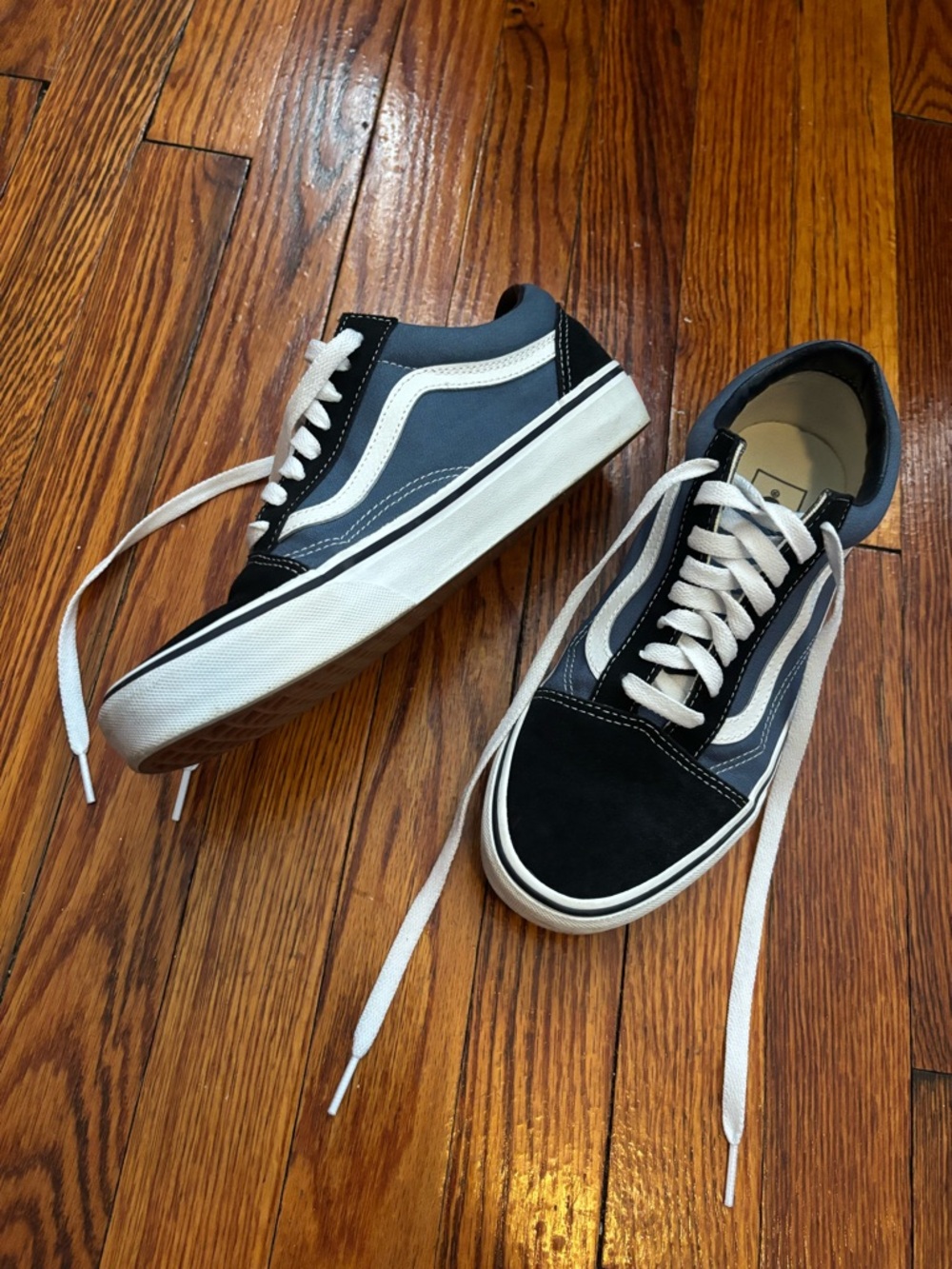 Vans Old Skool Sneakers - Black and Blue